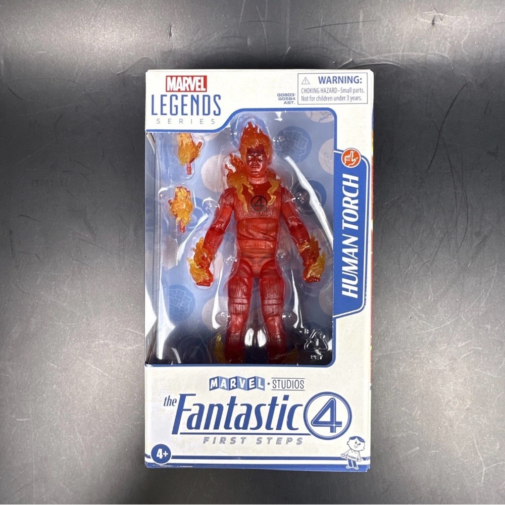 Marvel Legends Human Torch Action Figure - Red